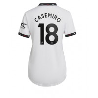 Dres Manchester United Casemiro #18 Gostujuci za Žensko 2022-23 Kratak Rukav